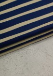 Tissu Jersey Bamboo Stripes - Marine