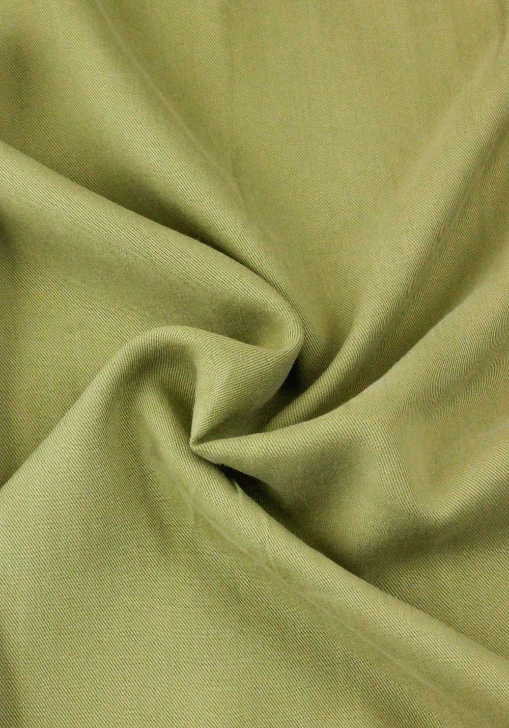 Tissu twill Tencel lyocell - Vert olive