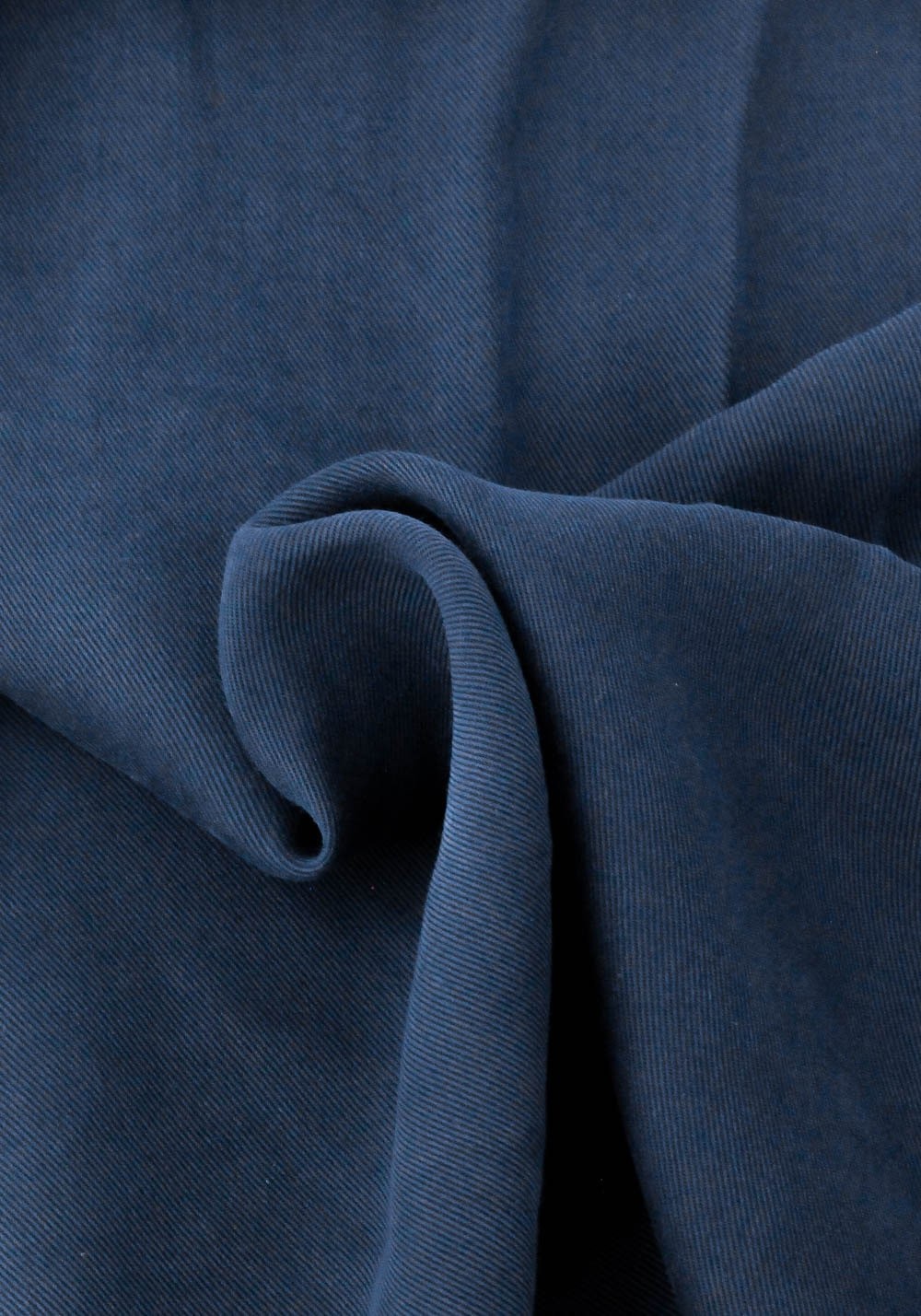 Tissu twill Tencel lyocell - Bleu marine