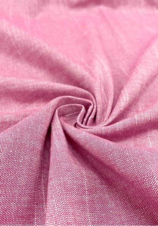 Tissu seconde main - Coton rose