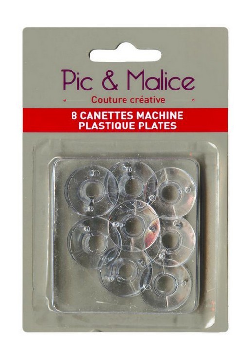 Canettes plates plastique standard