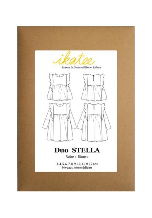 Patron robe et blouse Stella - Ikatee