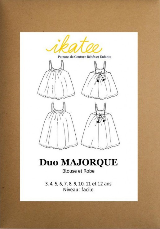 Patron robe et blouse Majorque - Ikatee