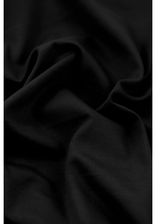 Tissu jersey milano - Noir