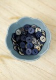 Bouton Crinkle - Navy