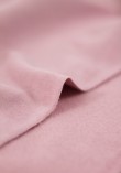 Tissu Molleton Bio - Cameo Pink